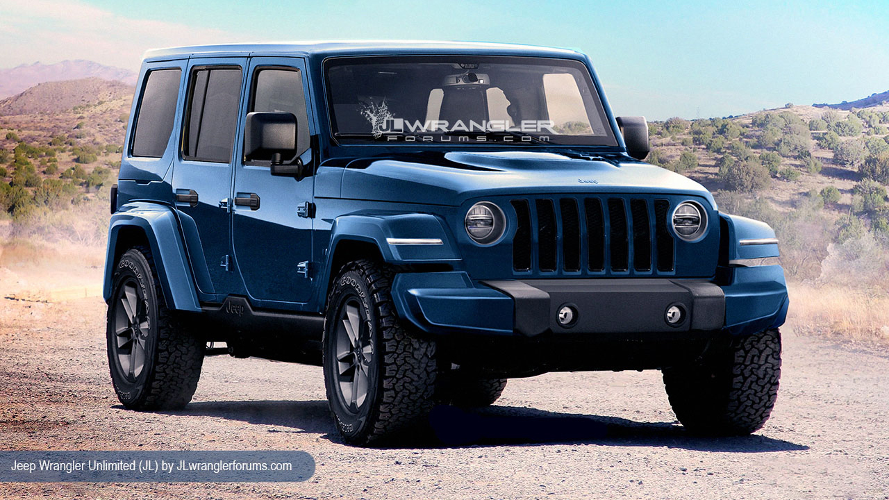 Появились изображения нового Jeep Wrangler - Quto.ru