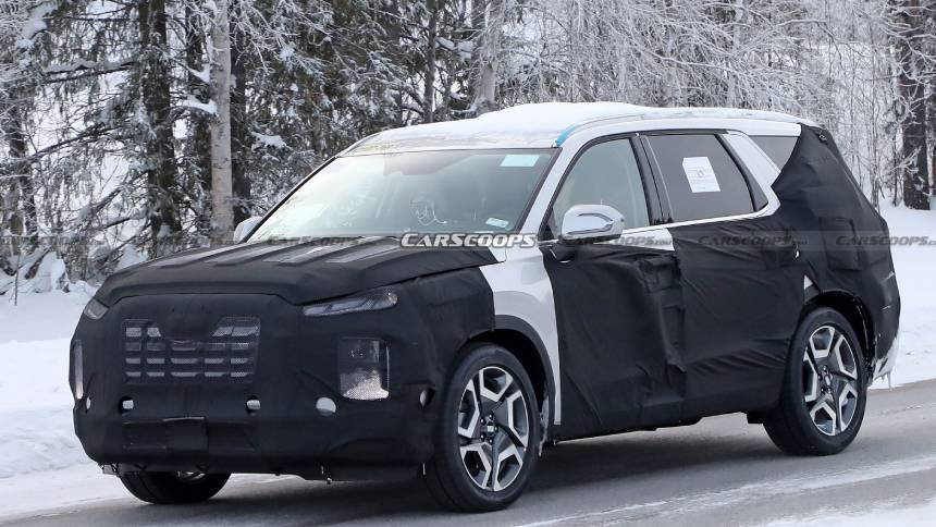 Hyundai palisade 2022 интерьер