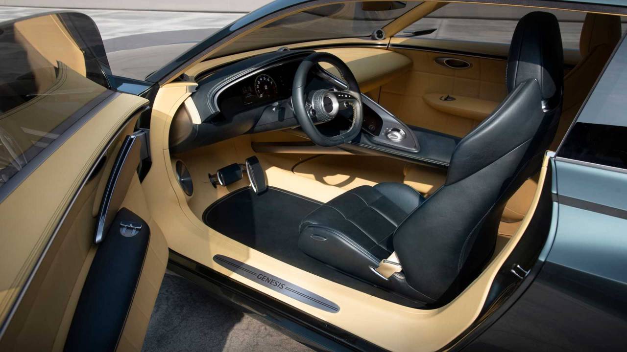 Genesis рассекретил элегантный интерьер купе X Speedium… 