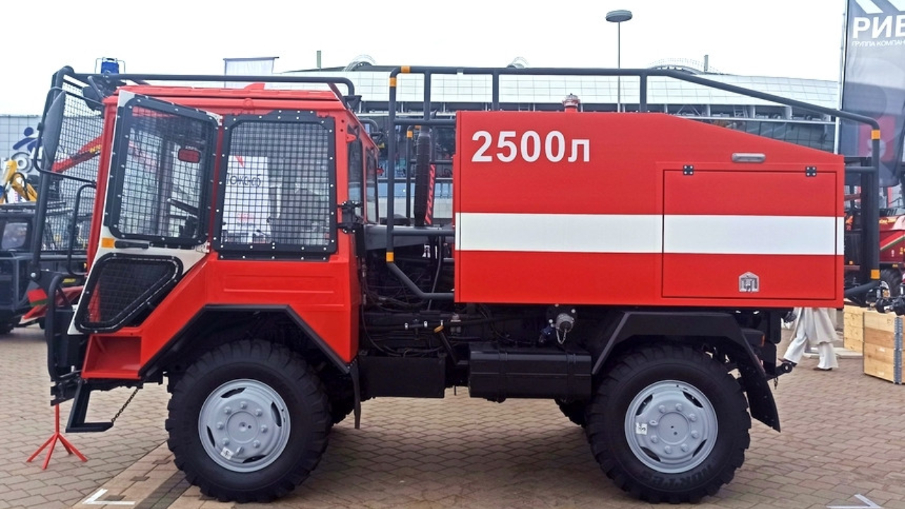 «Унимог» по-белорусски: Минский тракторный завод создал пожарную… 