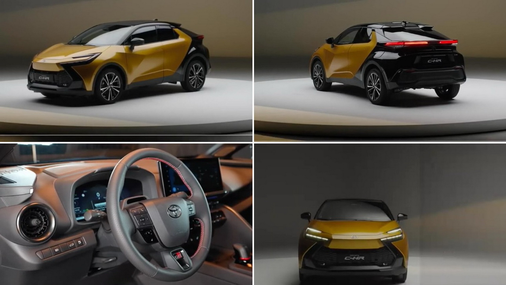 Новый кроссовер Toyota C-HR полностью раскрыт до премьеры - Quto.ru