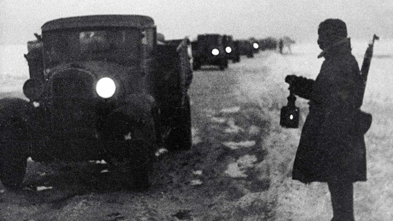 Как готовили автомобили к зиме в 1943… 