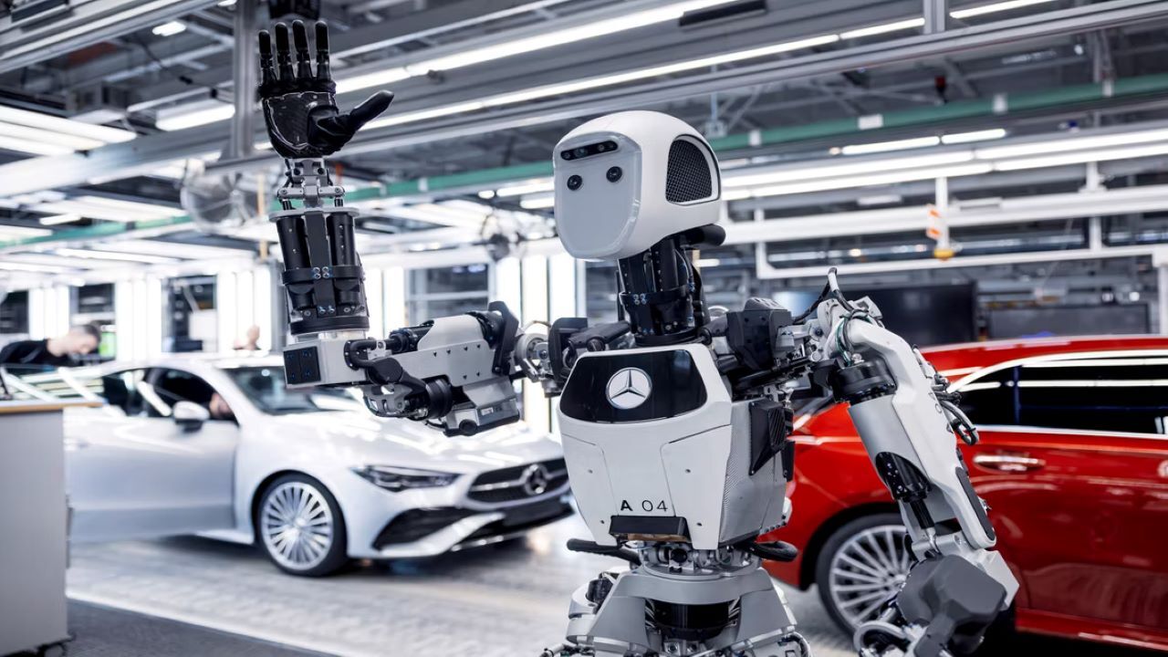 Человекоподобные роботы будут доставлять детали на заводах… 