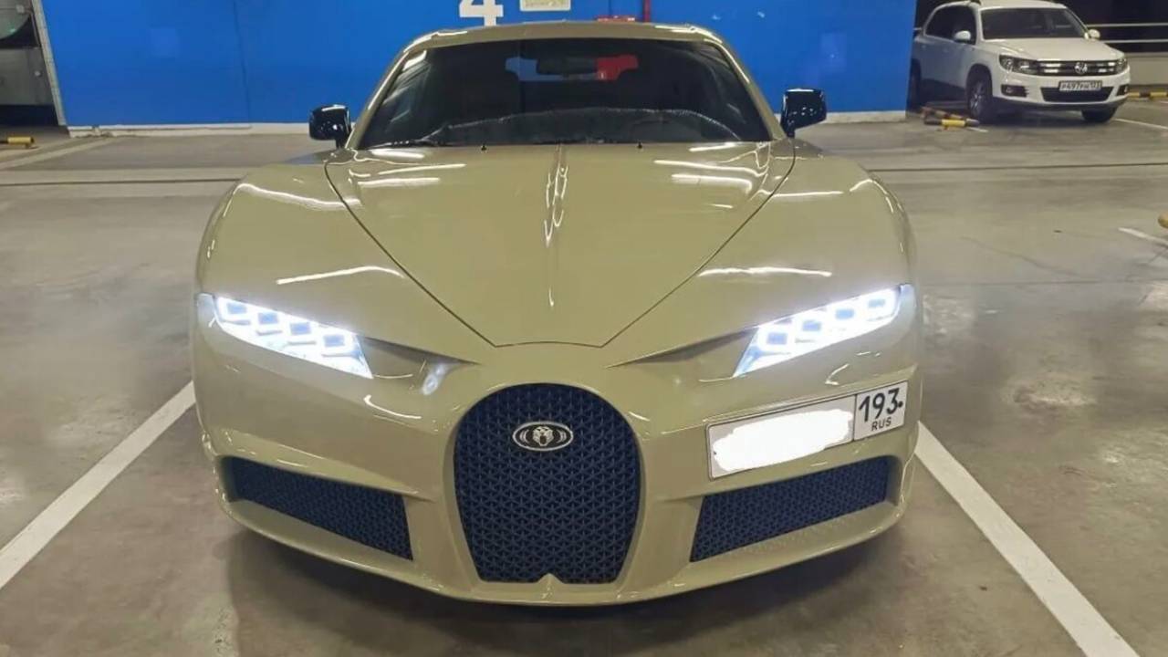 В России появились комплекты для постройки Bugatti… 