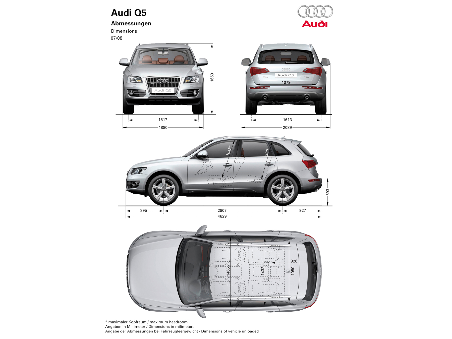 Длина ку 5. Audi q5 колесная база. Audi q5 габариты салона. Ауди q5 2013 габариты. Audi q5 Dimensions.