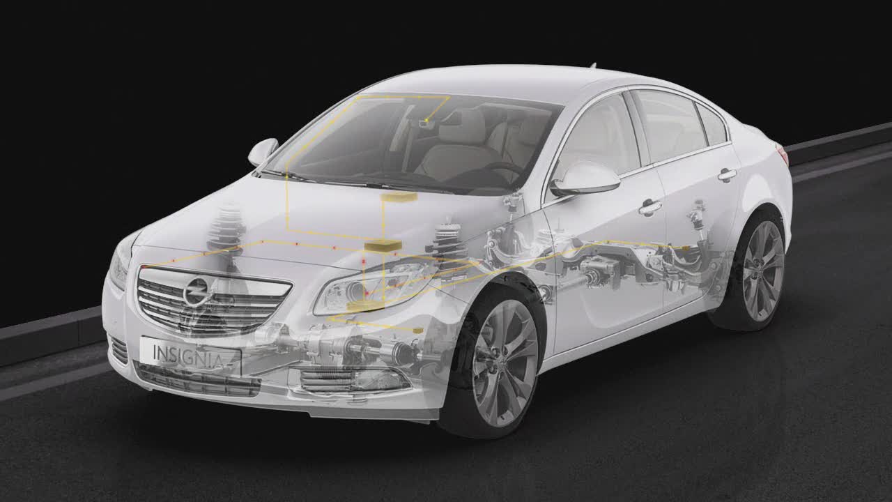 Адаптивная система головного освещения (AFL) Opel Insignia седан I  поколение - Quto.ru