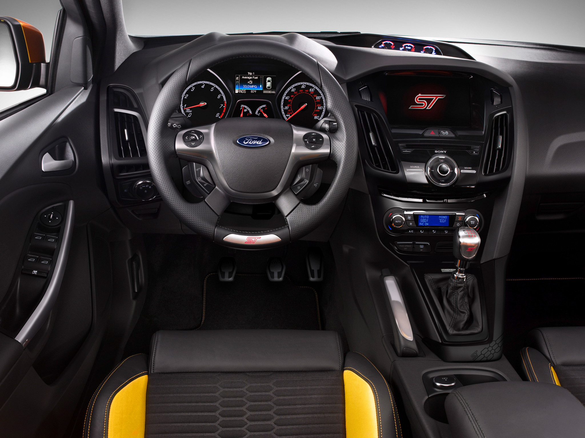 ford focus st interior automatic