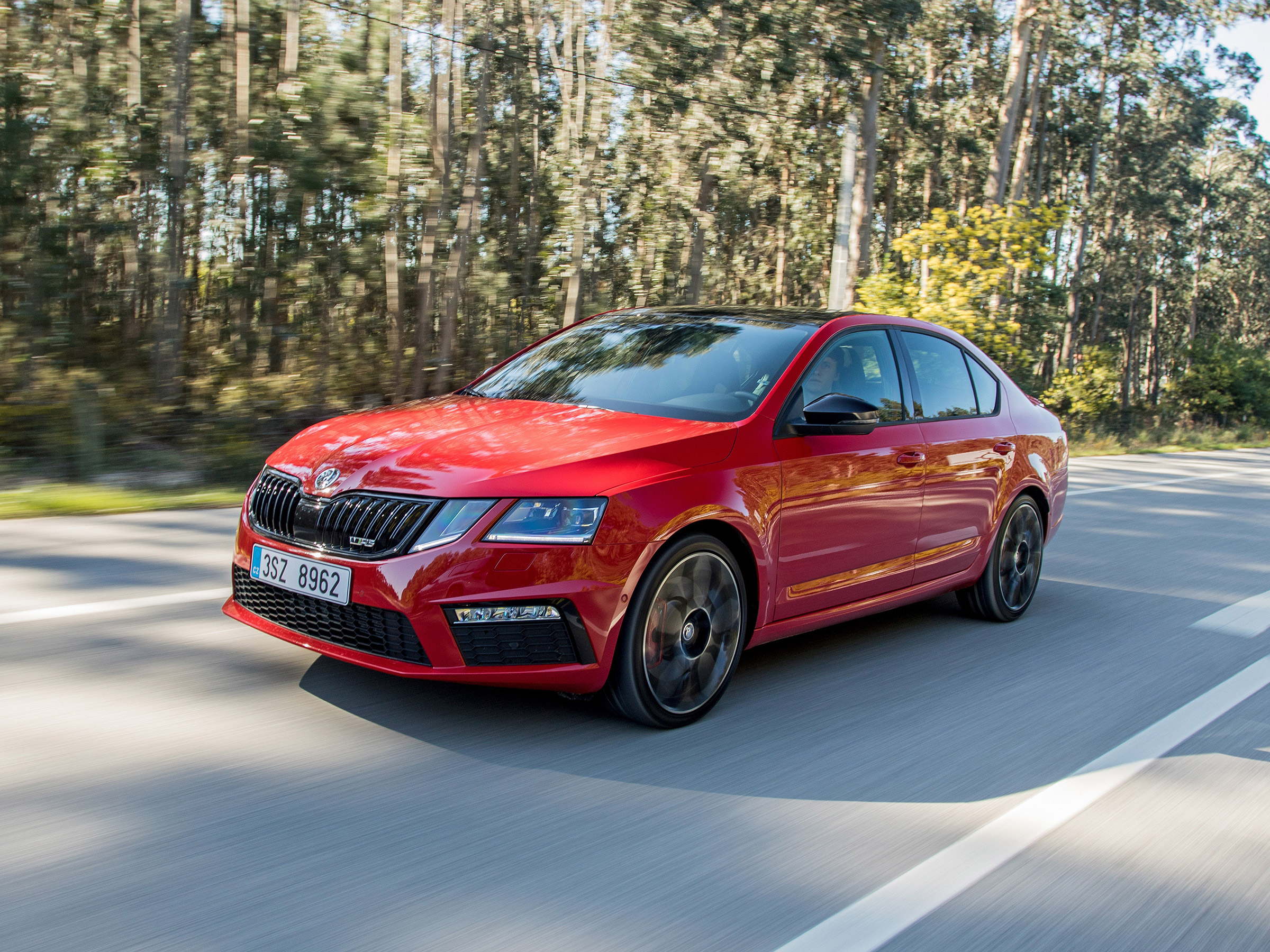 Продано: Skoda Octavia RS лифтбек III поколение рестайлинг 2.0 TSI MT 230  л.с. синий в Ярославской области - Quto.ru