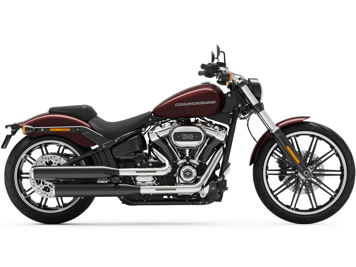 Пользовательский опыт на мотоцикле Harley Davidson Softail Breakout 114 2018