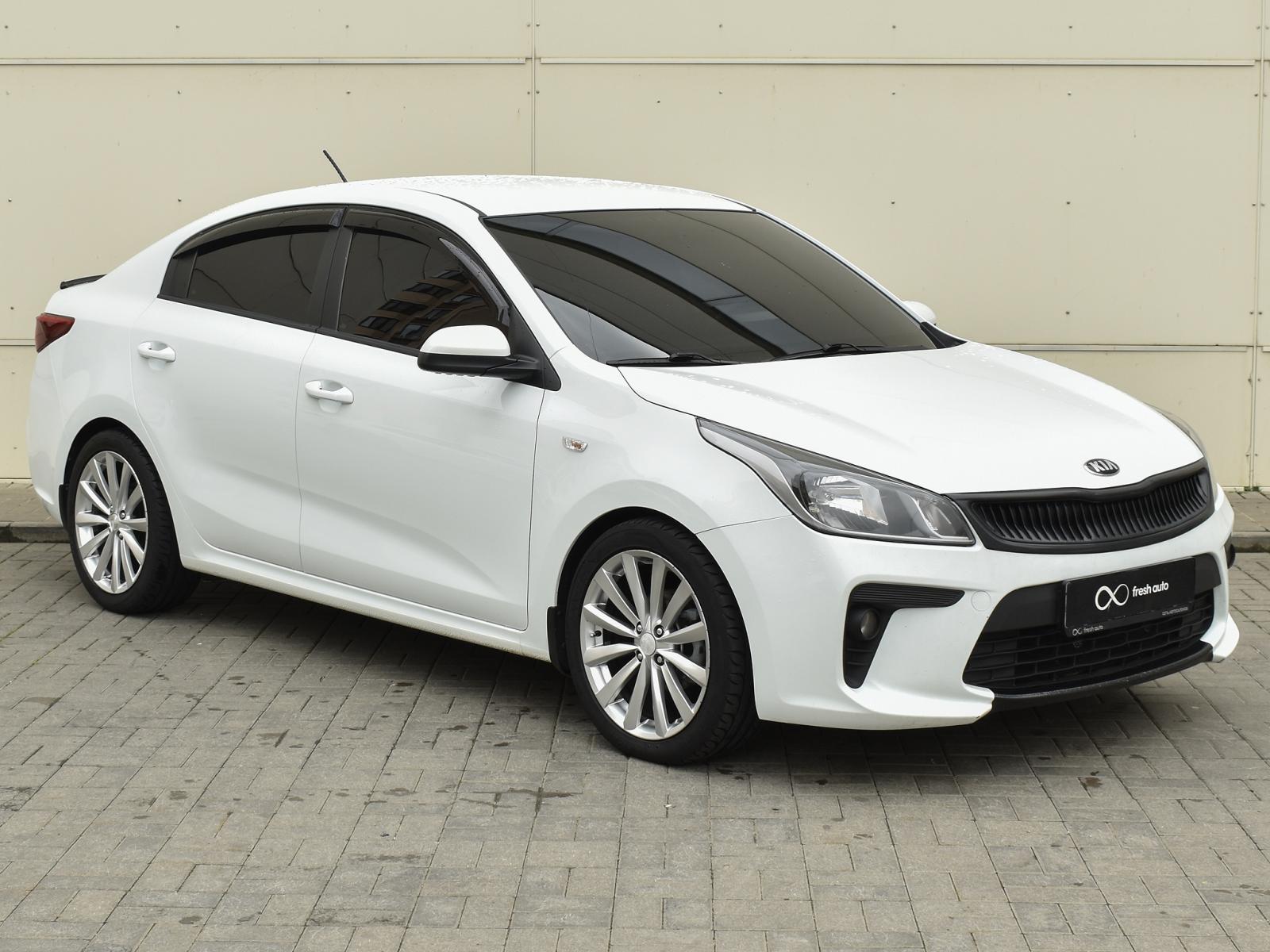 Продано: KIA Rio седан IV поколение 1.4 AT 100 л.с. белый в Краснодарском  крае - Quto.ru