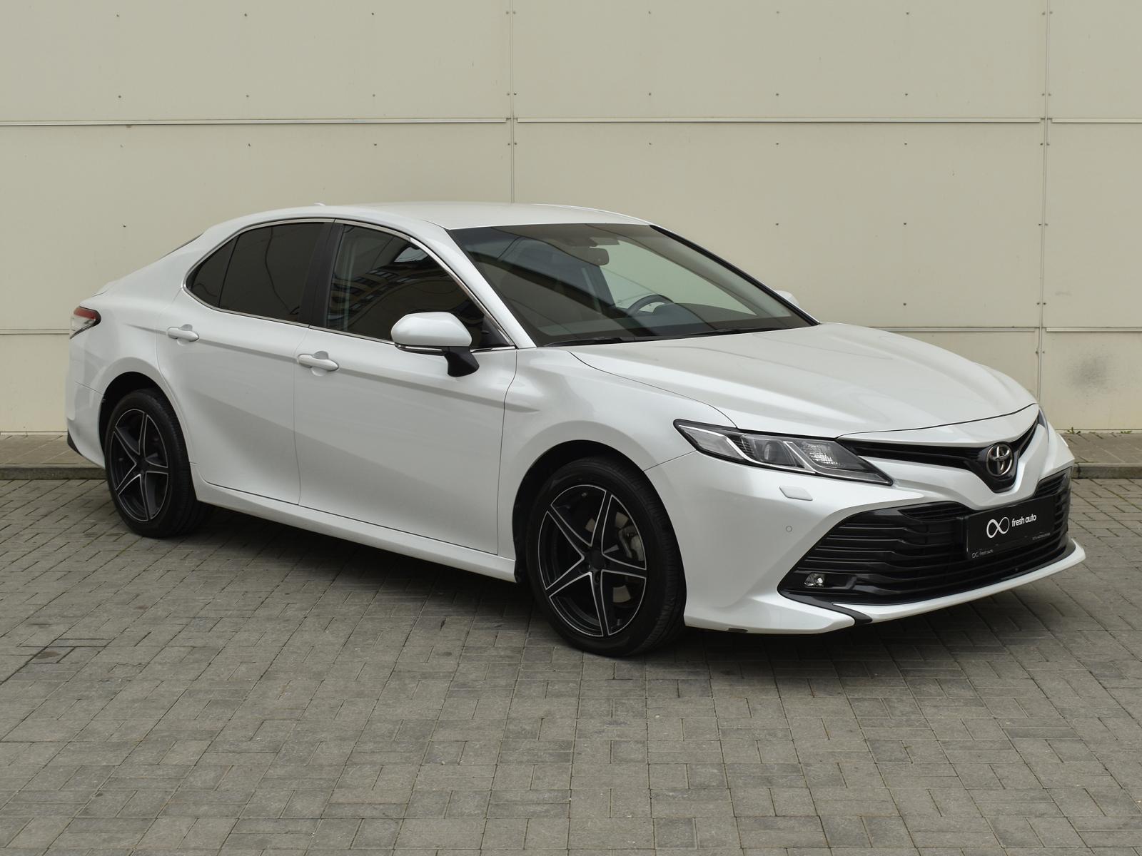 Продано: Toyota Camry VIII поколение 2.5 AT 181 л.с. белый в Краснодарском  крае - Quto.ru