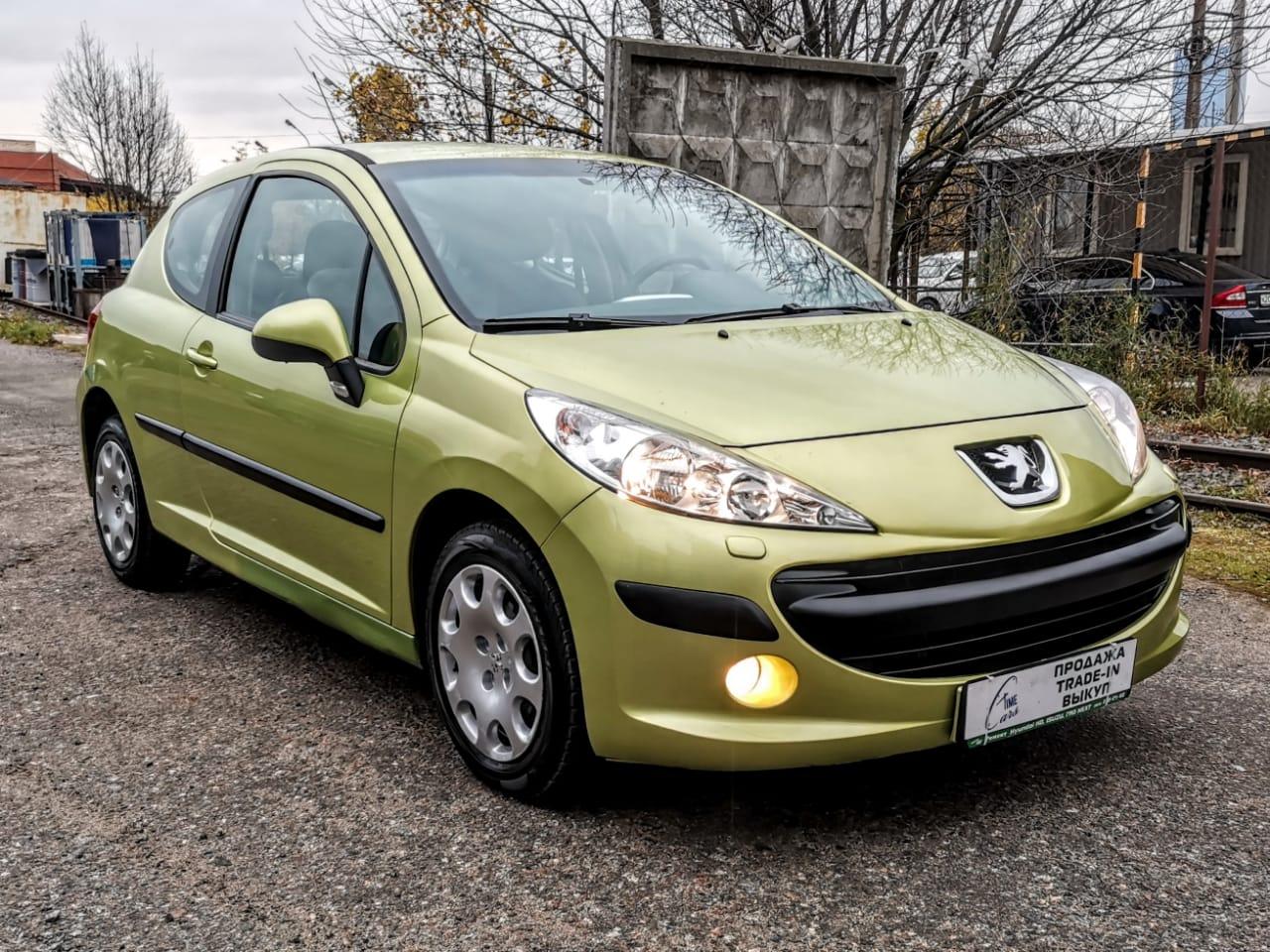 Продано: Peugeot 207 хэтчбек 3-дв. I поколение рестайлинг 1.4 2-tronic 90  л.с. зеленый в Санкт-Петербурге - Quto.ru