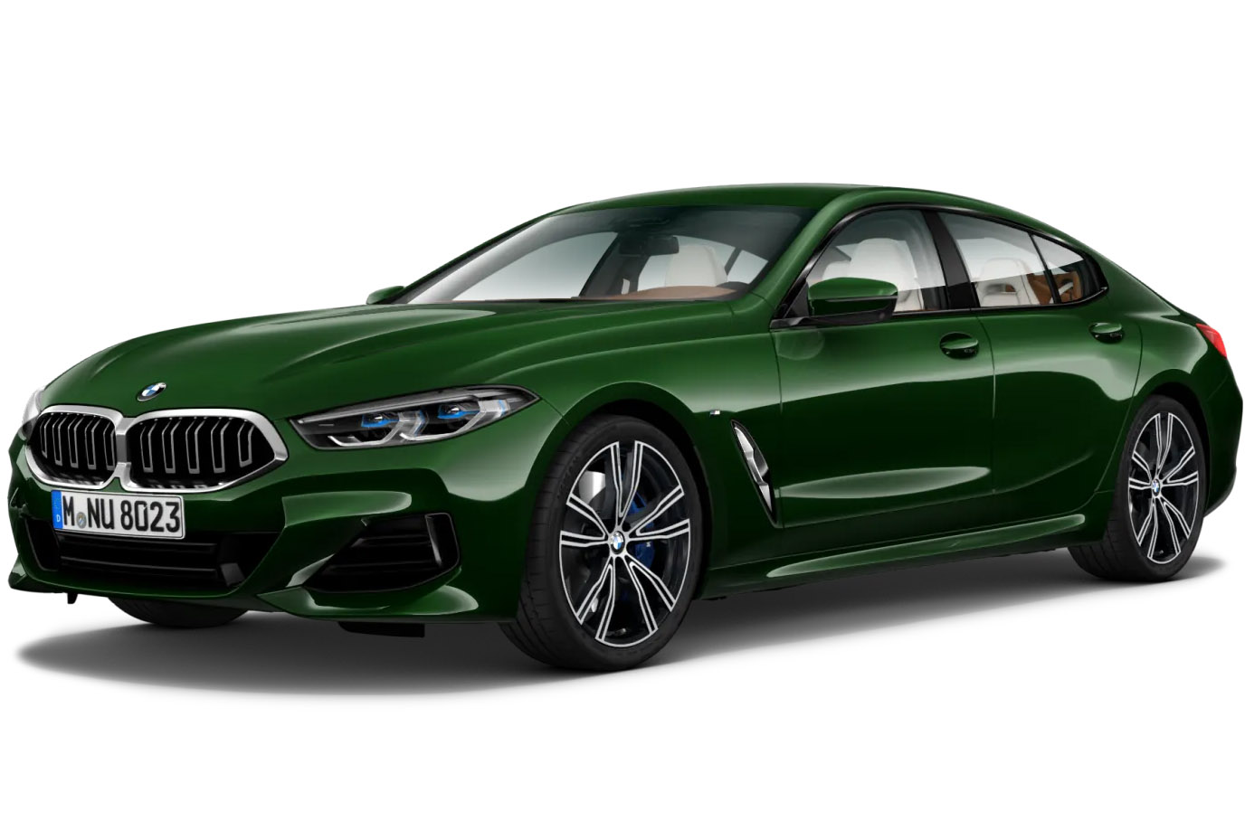 BMW 235 Gran Coupe светло голубая