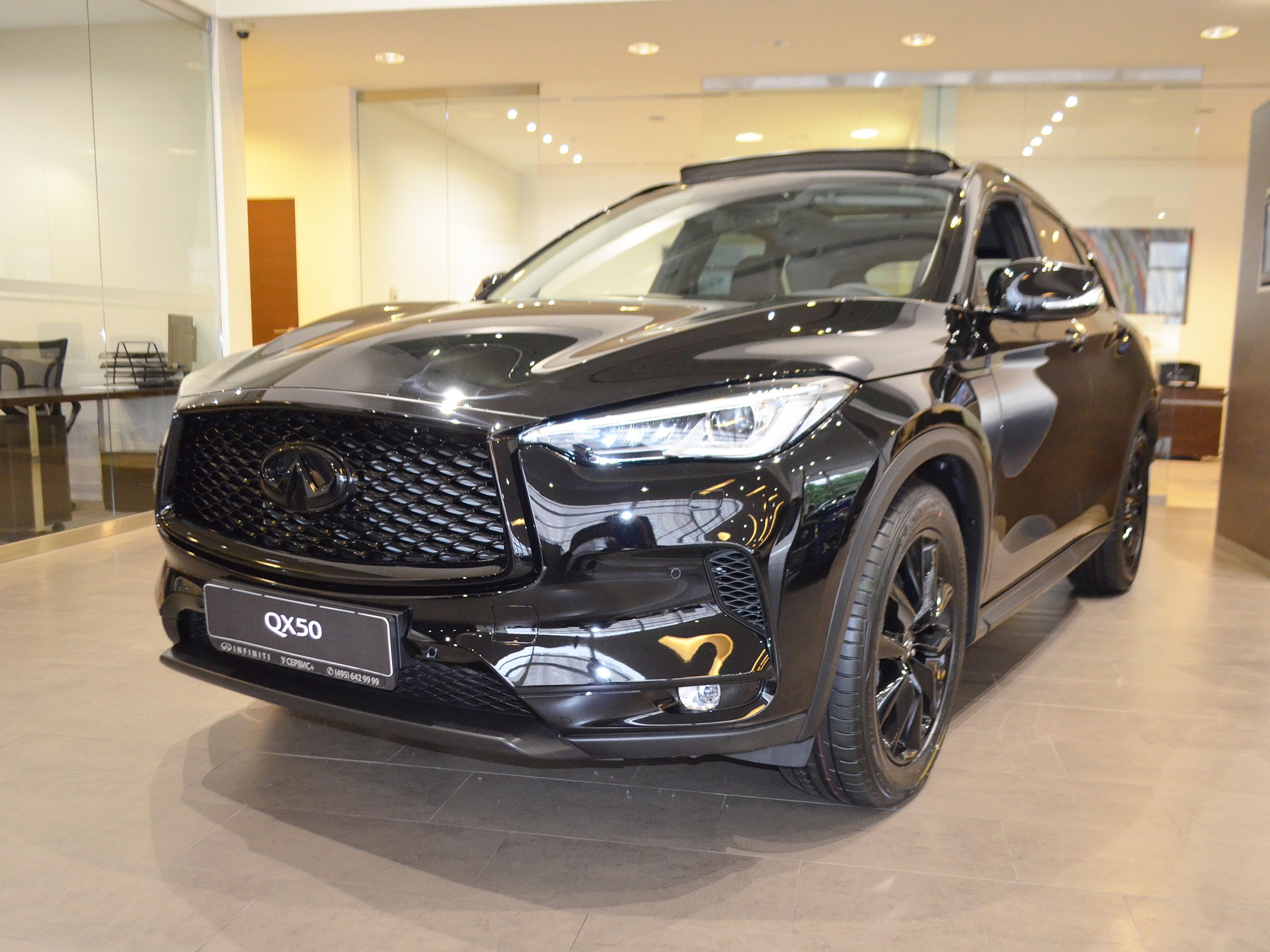 Продано: Infiniti QX50 II поколение 2.0 T CVT 4WD 249 л.с. черный в Москве  - Quto.ru