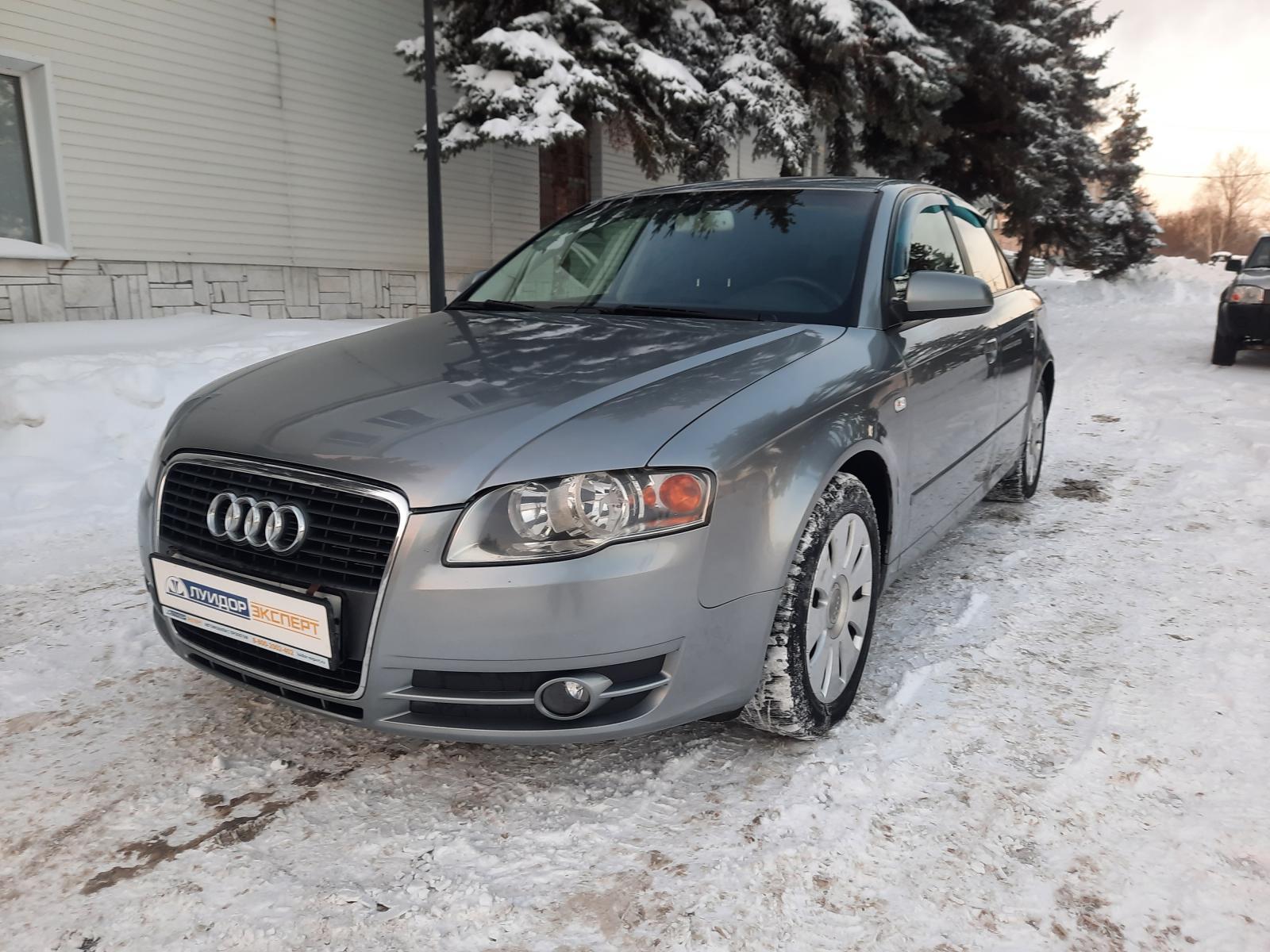 Продано: Audi A4 седан B7 1.6 МТ 102 л.с. серый в Татарстане - Quto.ru