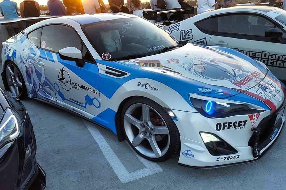 Японский тюнинг Itasha, о котором вы даже не догадывались! - Quto.ru