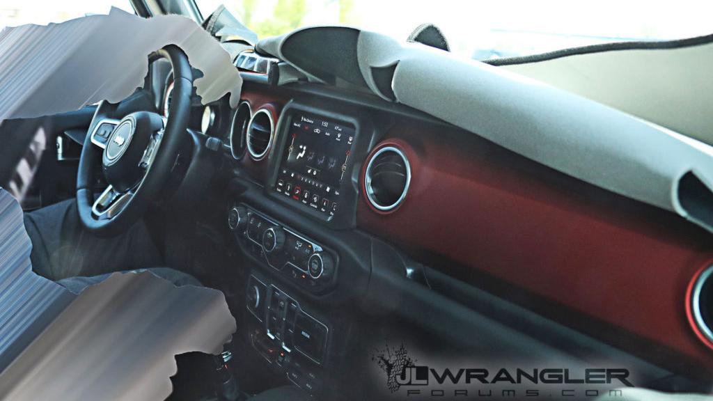 Jeep wrangler салон