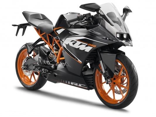 KTM RC 200 2015 - цена, технические 
