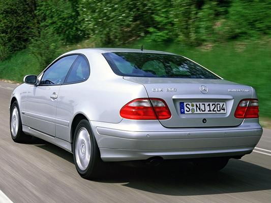 Интерьер Mercedes CLK