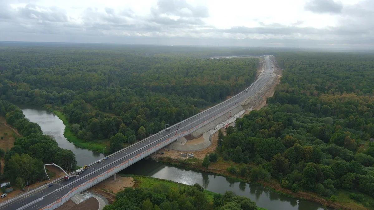 На новой трассе М-12 началось движение от ЦКАД до Орехово-Зуево - Quto.ru