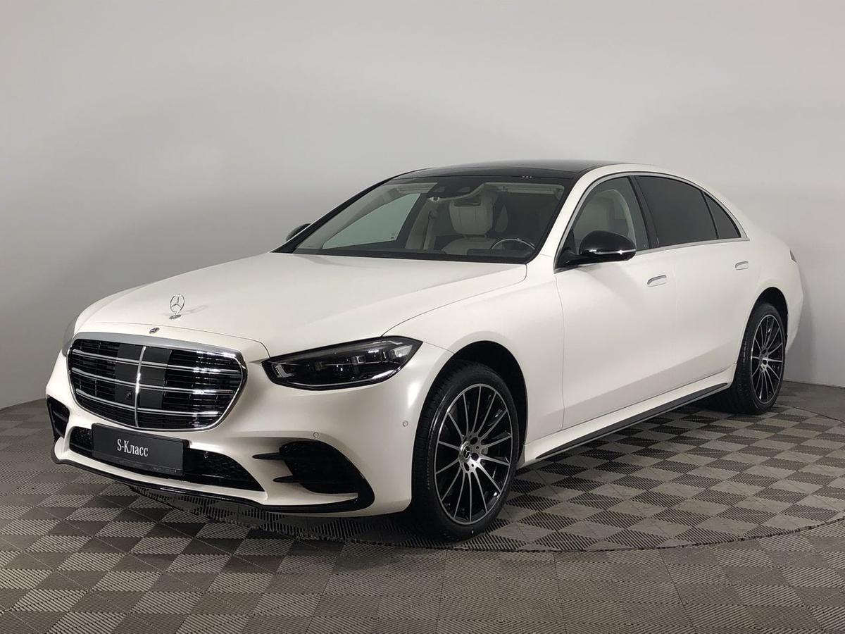 Продано: Mercedes-Benz S-Класс W223 S 350d 4MATIC L 249 л.с. белый металлик  в Санкт-Петербурге - Quto.ru