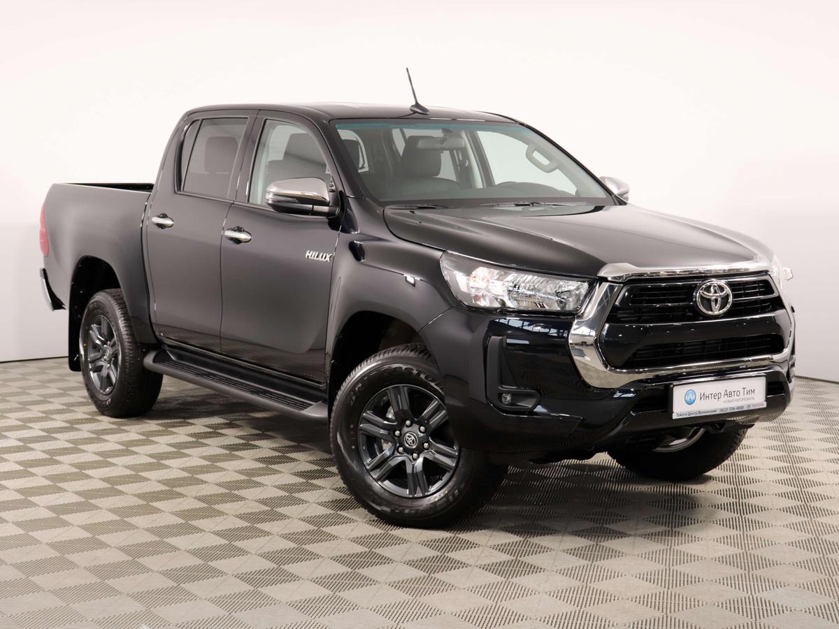 Продано: Toyota Hilux Double Cab VII поколение рестайлинг 2.4D MT 150 л.с.  черный металлик в Санкт-Петербурге - Quto.ru