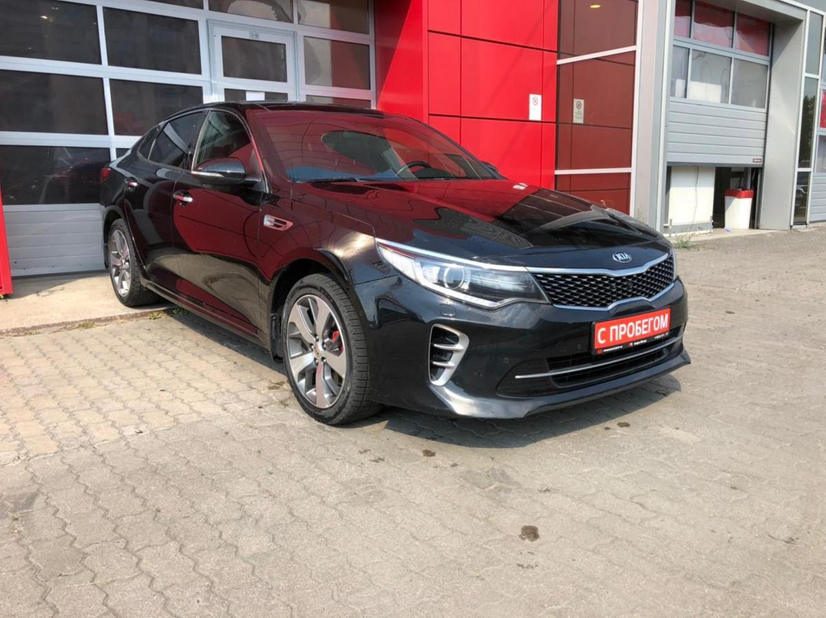 Продано: KIA Optima GT IV поколение 2.0 T AT 245 л.с. черный в  Санкт-Петербурге - Quto.ru