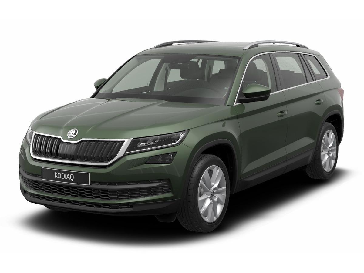 Продано: Skoda Kodiaq I поколение рестайлинг 2.0 TSI DSG 4x4 180 л.с.  зеленый металлик в Москве - Quto.ru