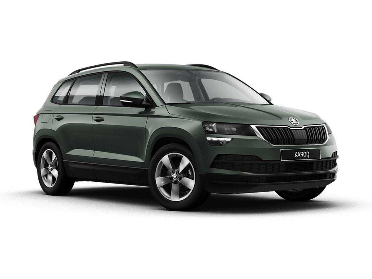 Продано: Skoda Karoq I поколение 1.4 TSI DSG 4x4 150 л.с. зеленый металлик  в Санкт-Петербурге - Quto.ru