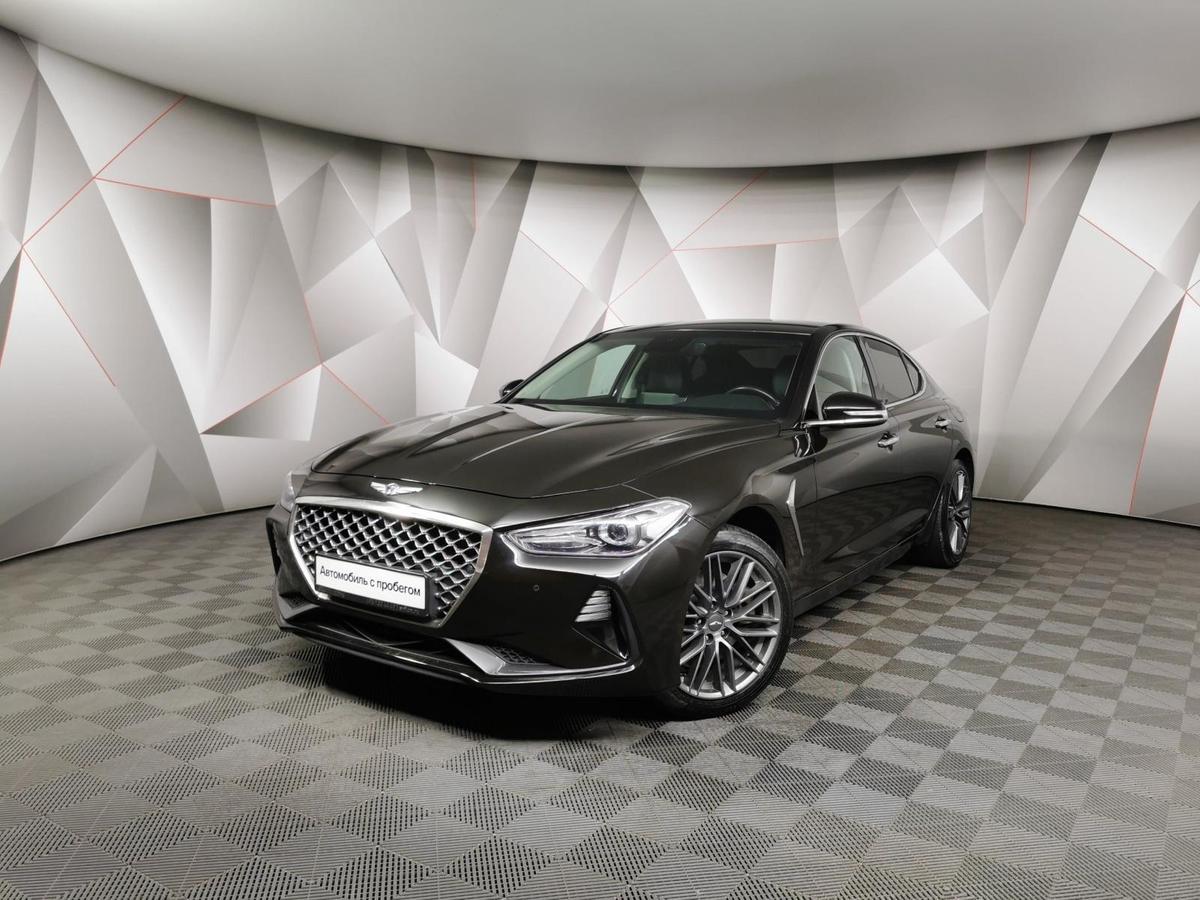 Продано: Genesis G70 I поколение 2.0 T AT AWD 197 л.с. черный в Москве -  Quto.ru