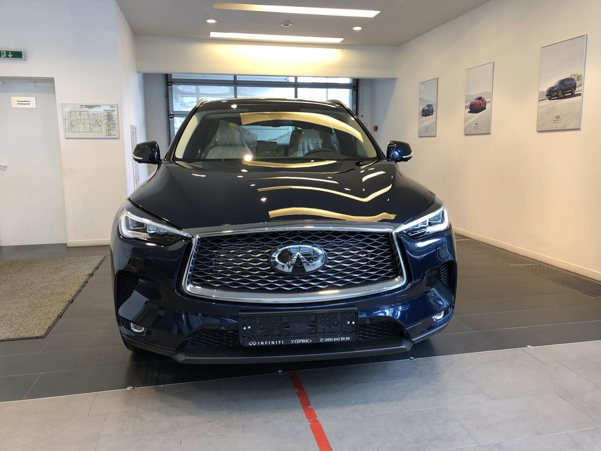 Продано: Infiniti QX50 II поколение 2.0 T CVT 4WD 249 л.с. синий металлик в  Москве - Quto.ru