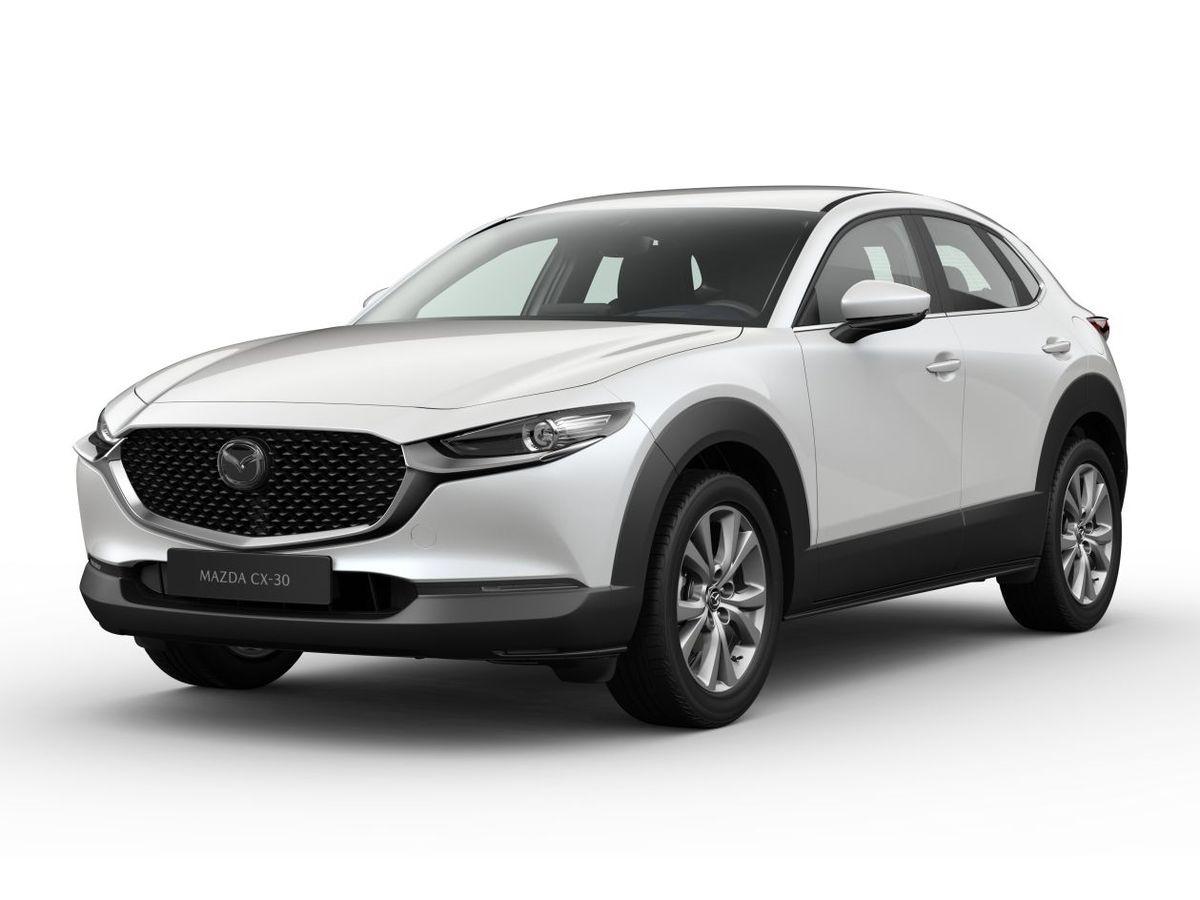 Продано: Mazda CX-30 I поколение 2.0 AT 150 л.с. белый металлик в  Санкт-Петербурге - Quto.ru