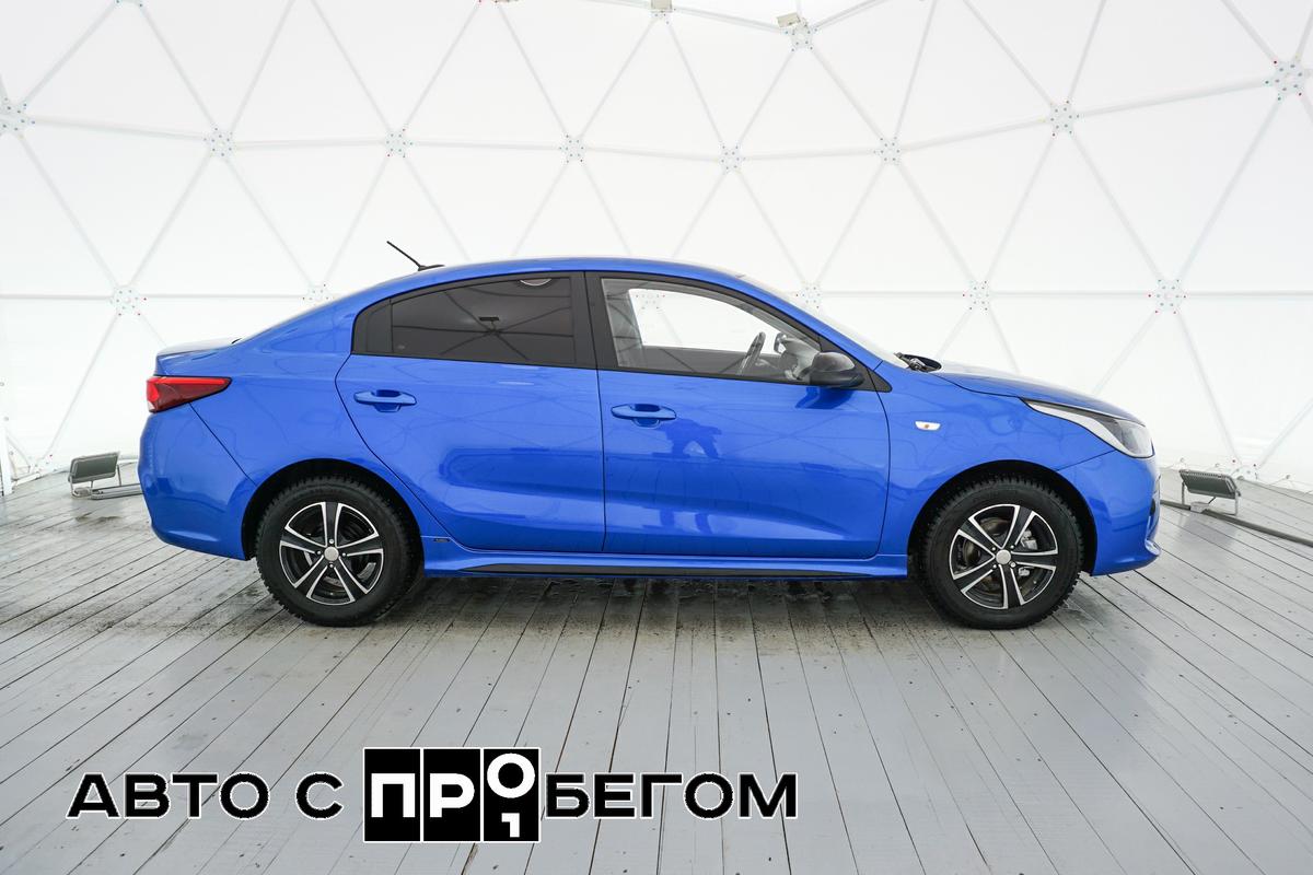 Продано: KIA Rio седан III поколение рестайлинг 1.6 AT 123 л.с. синий в  Орловской области - Quto.ru