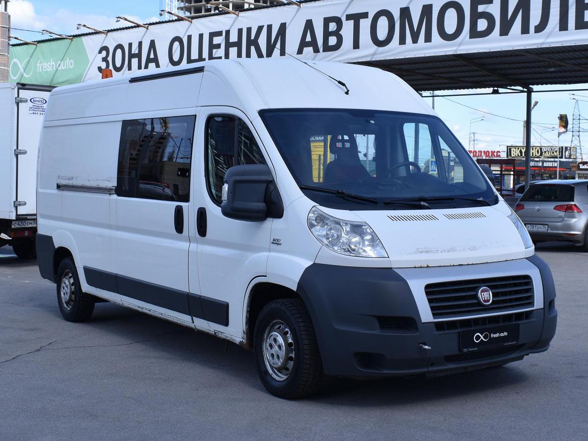 Продано: FIAT Ducato бортовой 2-дв. III поколение рестайлинг 2.3 TD MT L3  130 л.с. белый в Воронежской области - Quto.ru