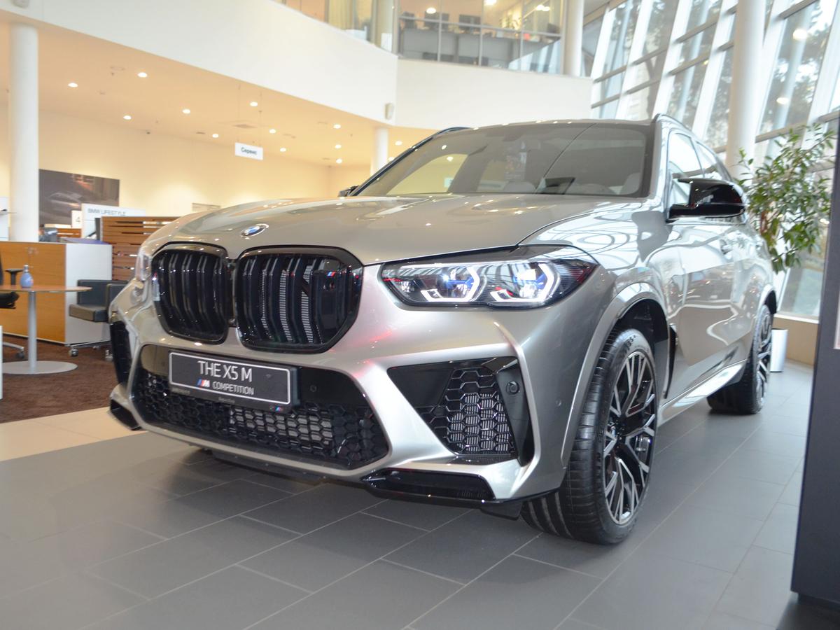 Продано: BMW X5 M F95 4.4 AT 625 л.с. серый металлик в Москве - Quto.ru