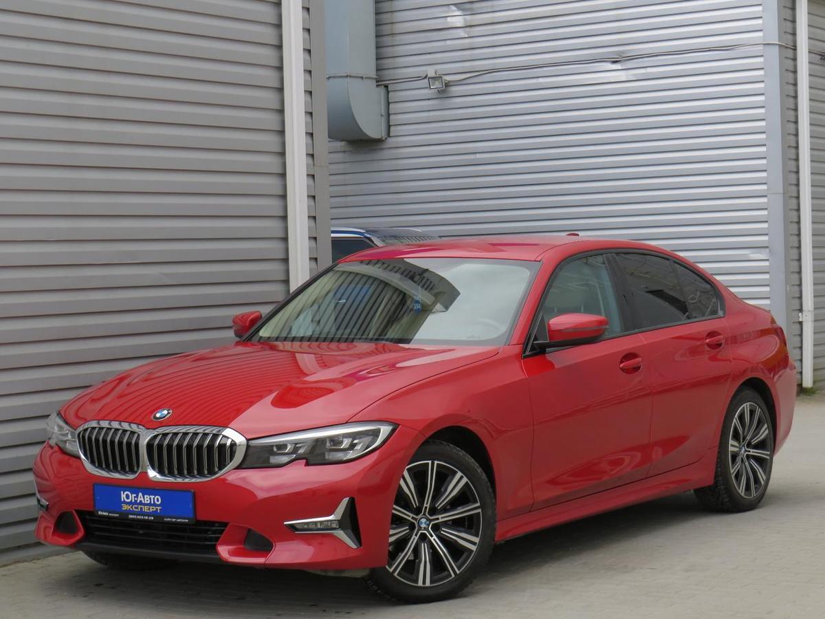 Продано: BMW 3 серия седан G20/G21 320d xDrive AT 190 л.с. красный в Краснодарском  крае - Quto.ru