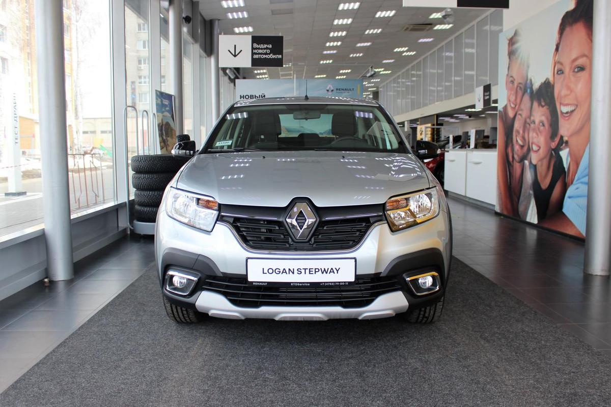 Продано: Renault Logan Stepway II поколение рестайлинг 1.6 CVT 113 л.с.  серый в Тамбовской области - Quto.ru