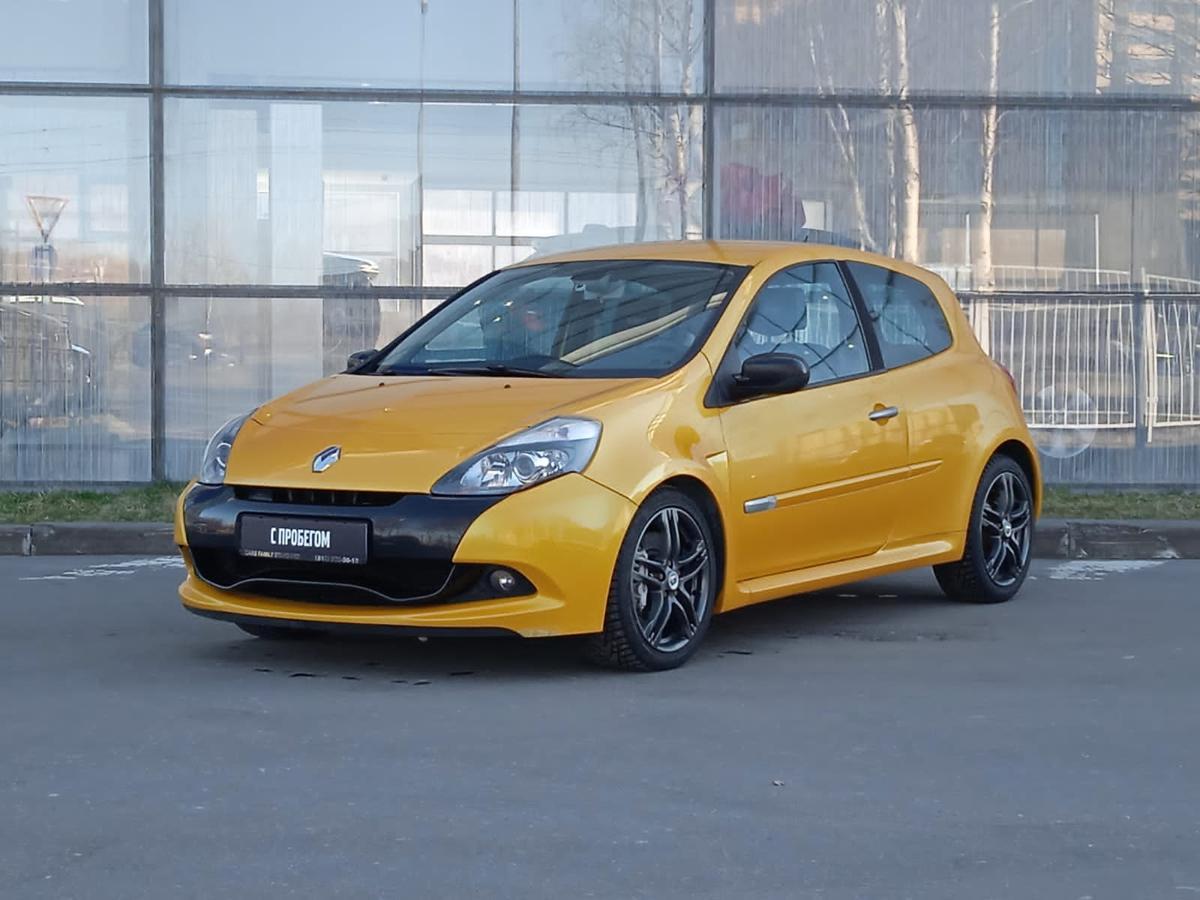 Продано: Renault Clio RS 3-дв. III поколение рестайлинг 2.0 MT 203 л.с.  желтый в Санкт-Петербурге - Quto.ru