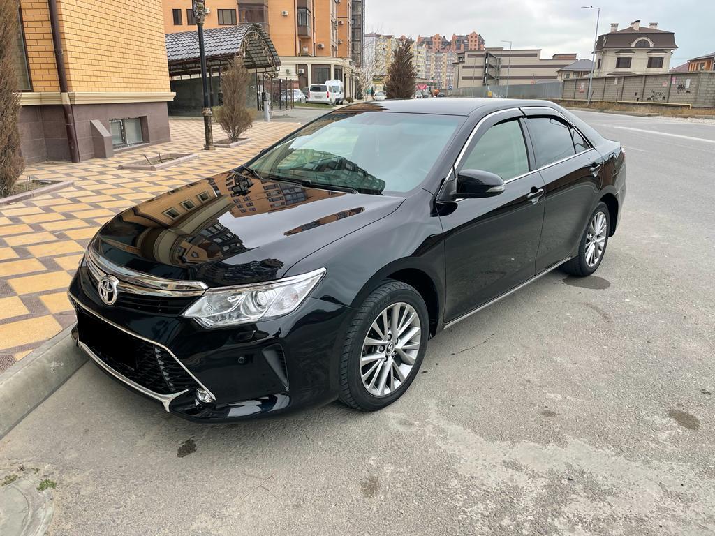 Продано: Toyota Camry VII поколение рестайлинг 2.5 AT 181 л.с. черный в  Дагестане - Quto.ru