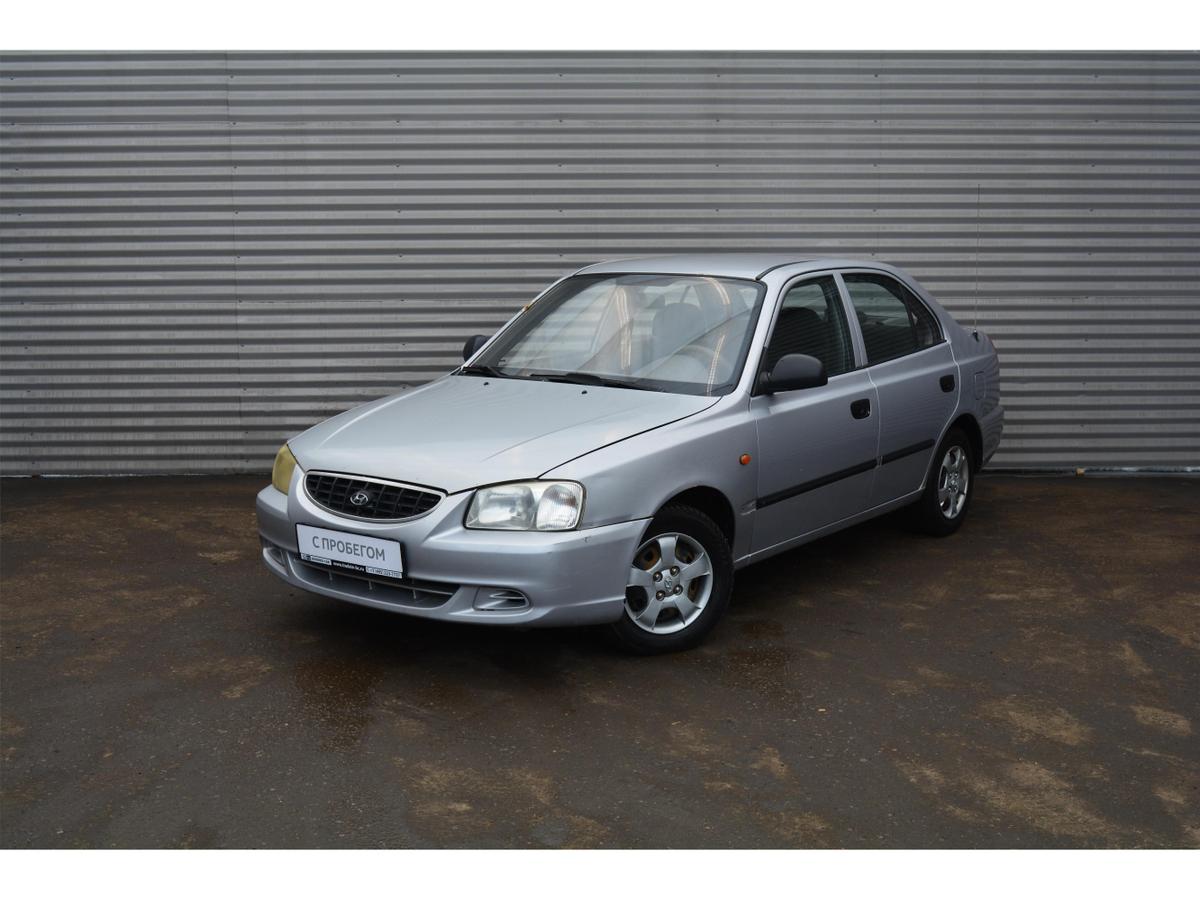 Продано: Hyundai Accent II поколение 1.5 MT 90 л.с. серебряный в Москве -  Quto.ru