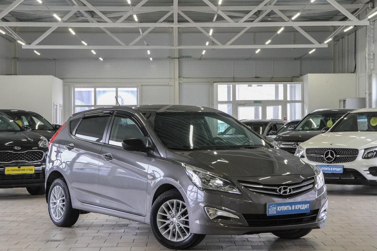 Продано: Hyundai Solaris хэтчбек I поколение 1.6 AT 123 л.с. серый в Омской  области - Quto.ru