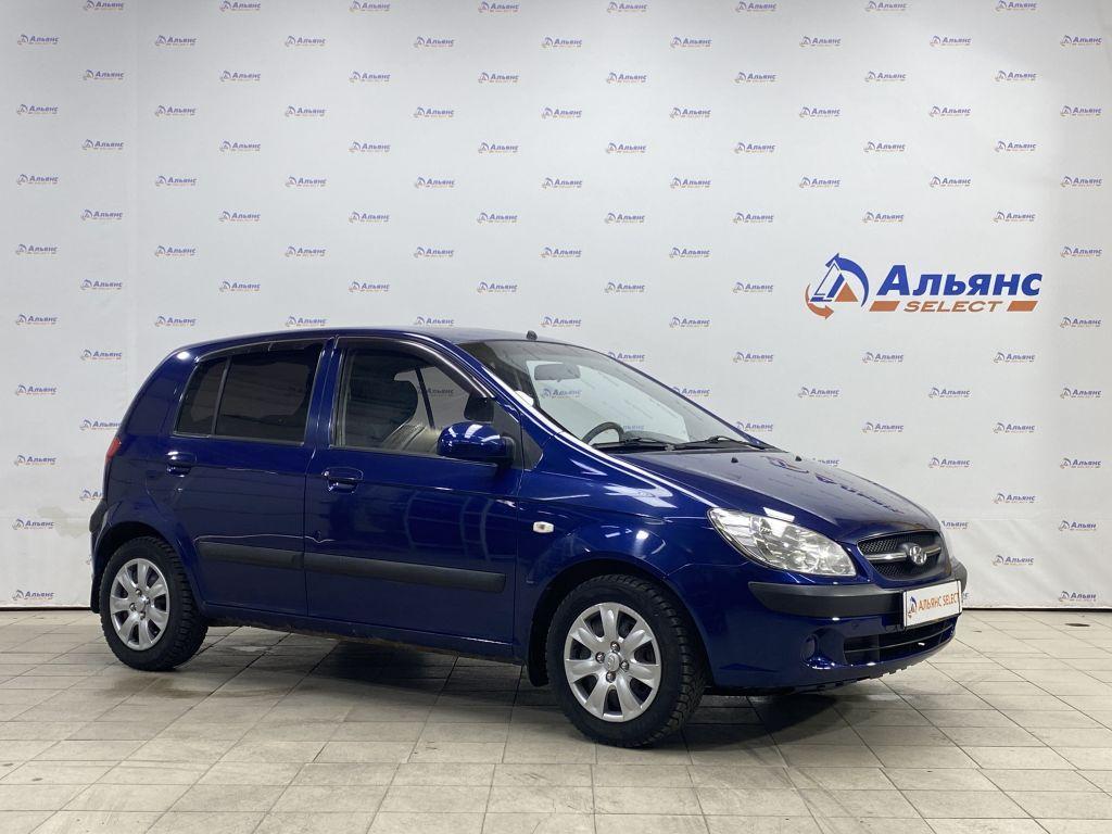 Продано: Hyundai Getz 5-дв. I поколение 1.4 MT 97 л.с. синий в Чувашии -  Quto.ru