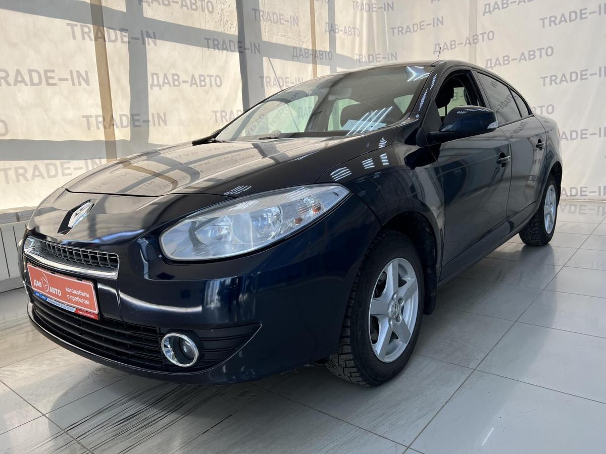 Продано: Renault Fluence I поколение 1.6 AT 110 л.с. синий в Пермском крае  - Quto.ru