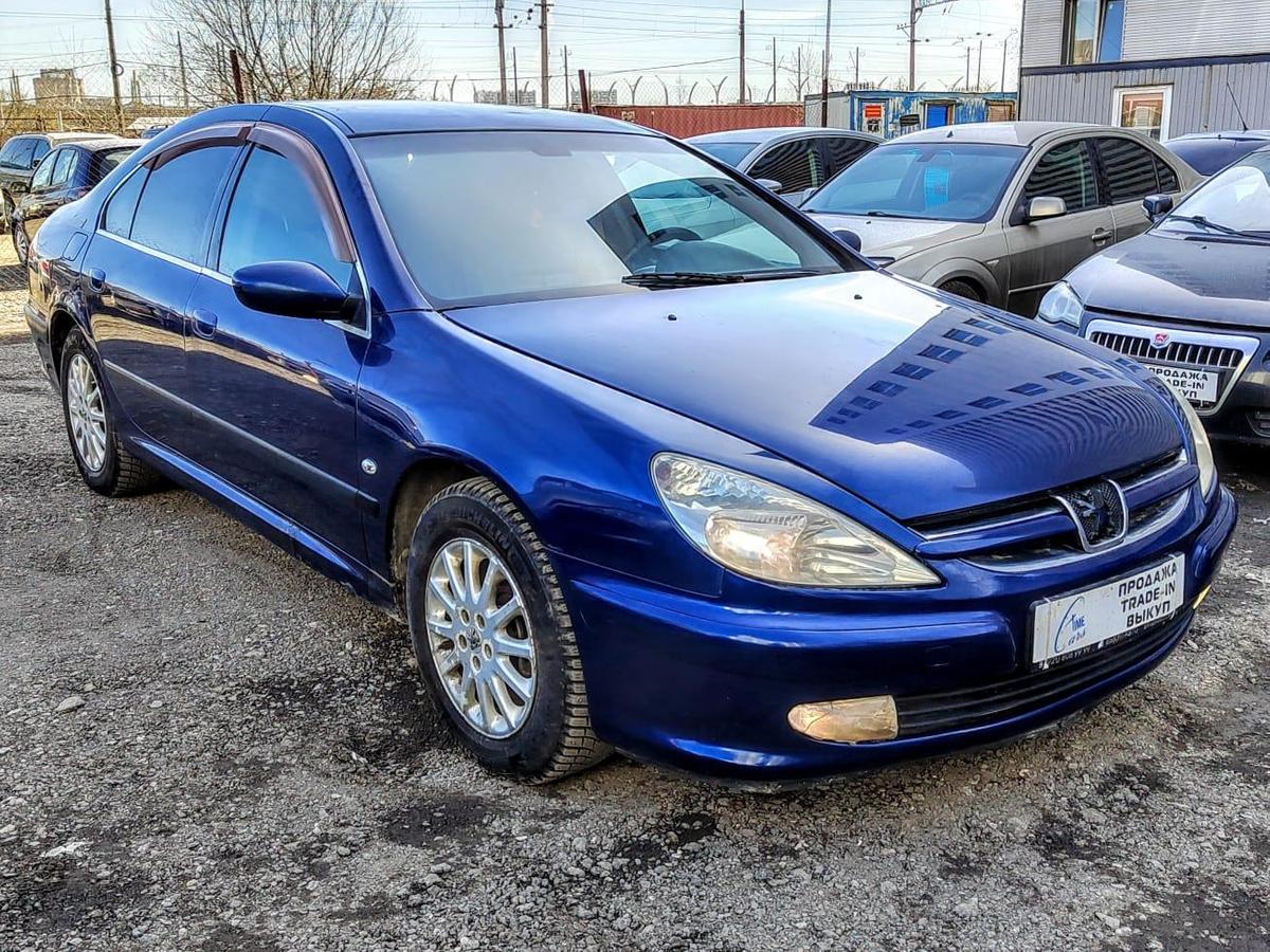 Продано: Peugeot 607 I поколение 2.2 MT 163 л.с. синий в Санкт-Петербурге -  Quto.ru