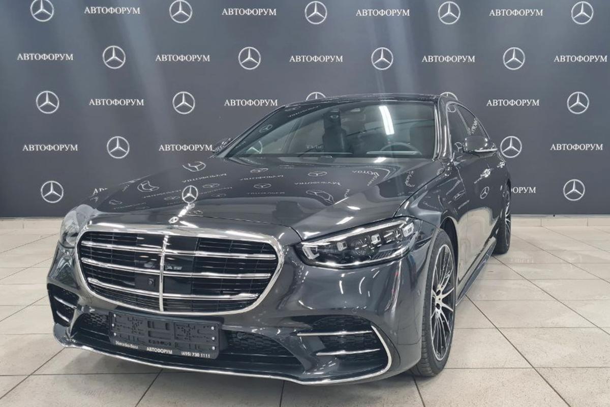 Продано: Mercedes-Benz S-Класс W223 S 350d 4MATIC L 249 л.с. серый металлик  в Москве - Quto.ru