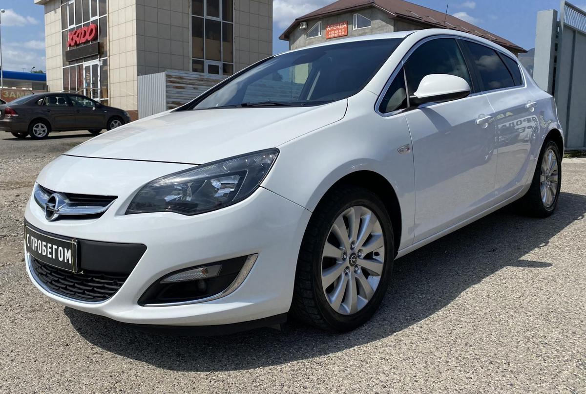 Продано: Opel Astra хэтчбек 5-дв. J рестайлинг 1.6 Turbo AT 180 л.с. белый  в Ставропольском крае - Quto.ru