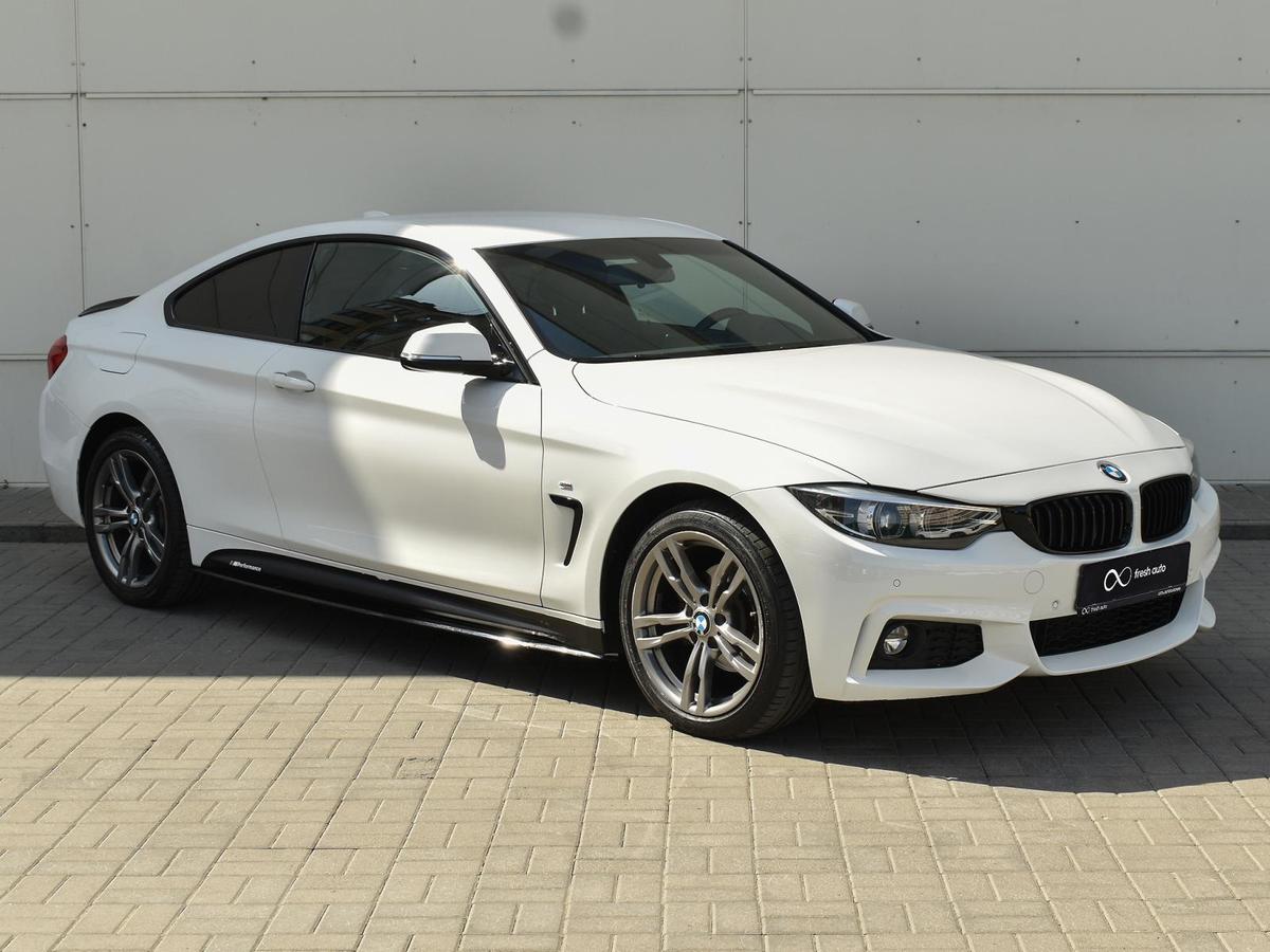 Продано: BMW 4 серия купе F32/F33/F36 420i AT xDrive 184 л.с. белый в  Краснодарском крае - Quto.ru