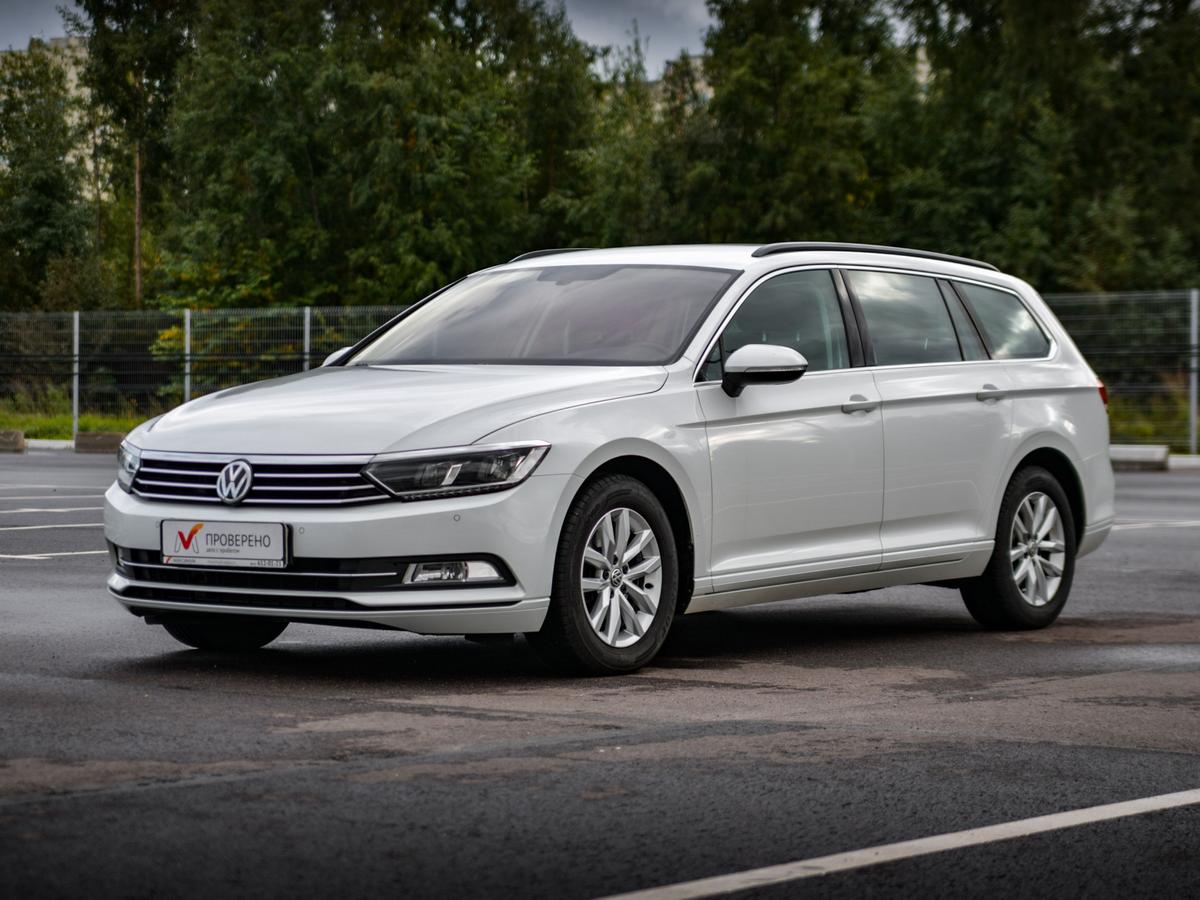 Продано: Volkswagen Passat универсал B8 1.4 TSI DSG 122 л.с. белый в  Санкт-Петербурге - Quto.ru