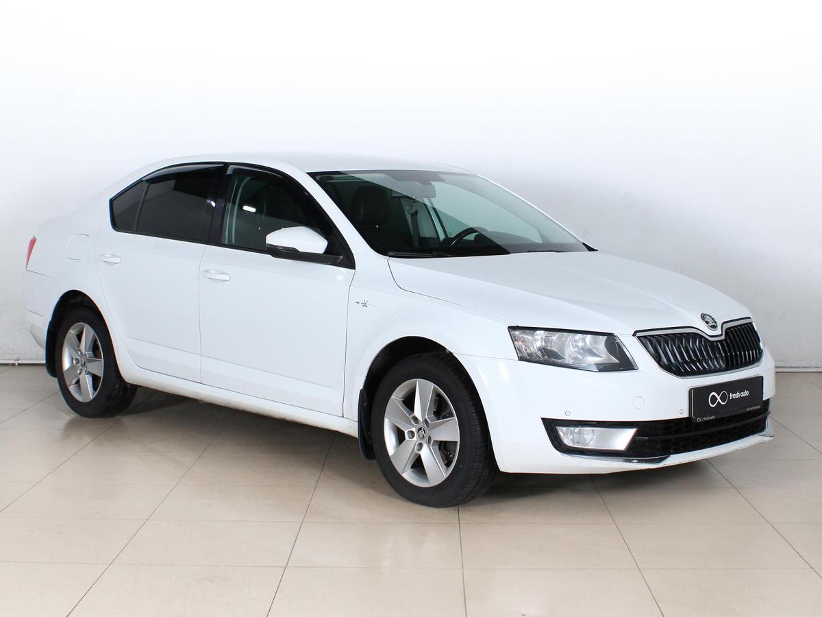 Продано: Skoda Octavia лифтбек III поколение 1.4 TSI DSG 150 л.с. белый в  Воронежской области - Quto.ru