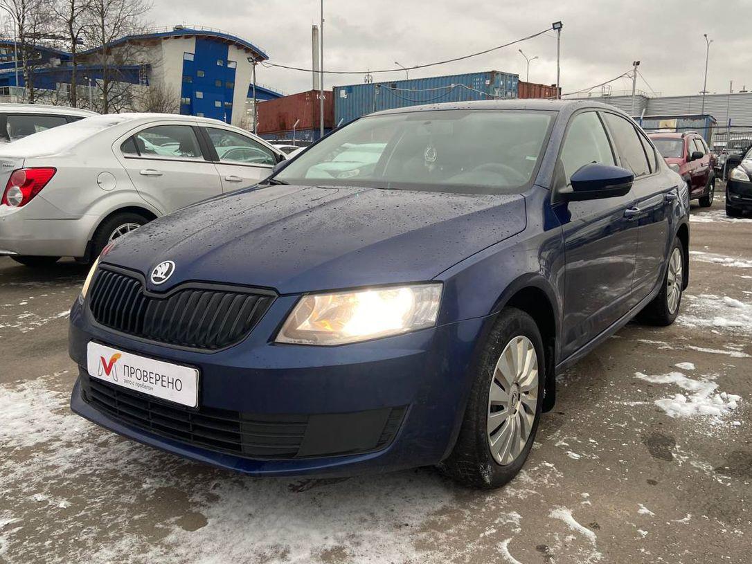 Продано: Skoda Octavia лифтбек III поколение 1.4 TSI MT 140 л.с. синий в  Санкт-Петербурге - Quto.ru